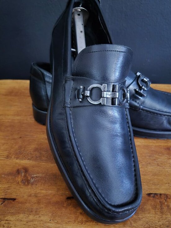 Salvatore Ferragamo Mens Loafer Shoes Size 9.5 EE main image 4